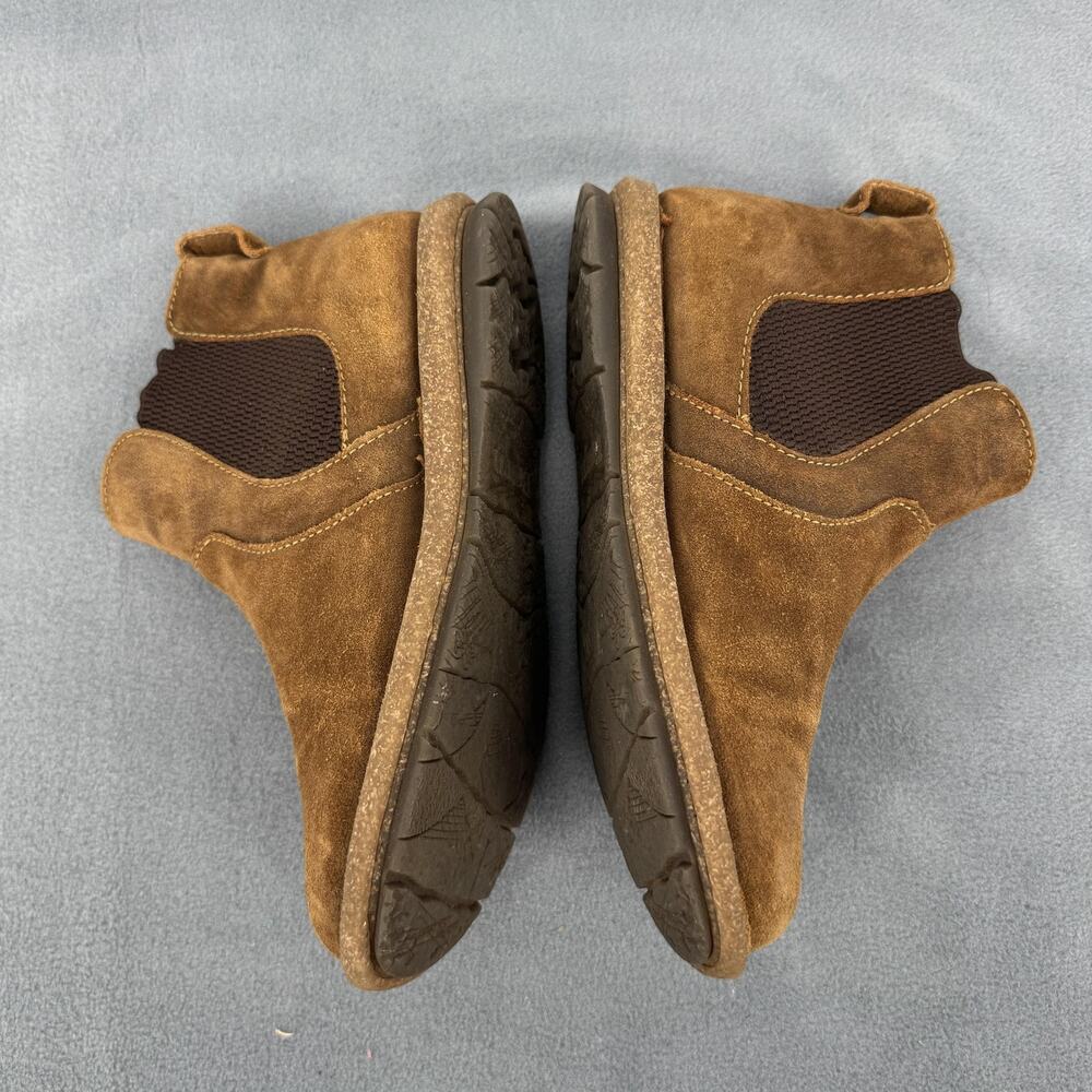 Born Faline Chelsea‎ Boots Womens 7.5 Brown Suede Ankle Booties - Picture 6 of 8